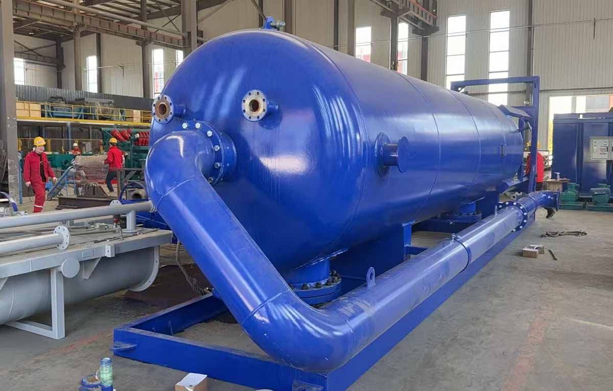 Газовой сепаратор и факельная установка для MPD бурения